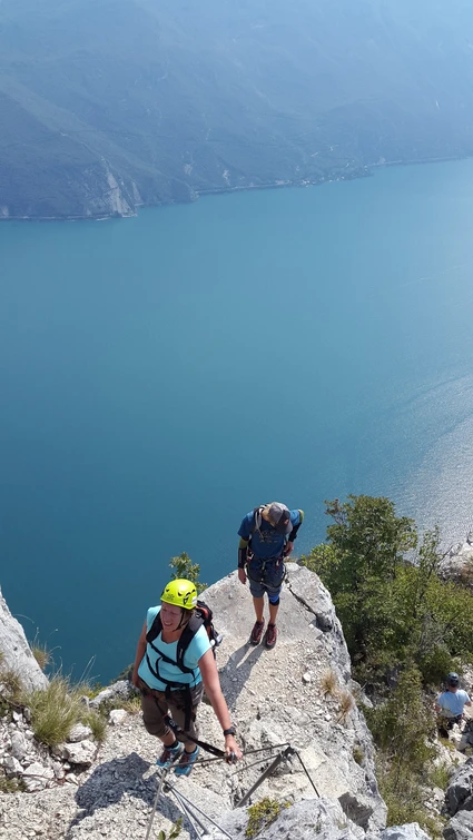 Klettersteig von Cima Capi in Garda Trentino 6